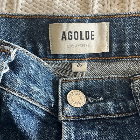 AGOLDE Nico High Rise Slim Sz 26 - Picture 4 of 11
